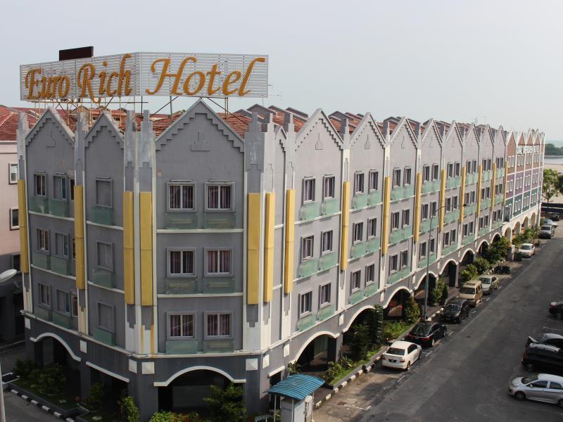 Euro Rich Hotel Melaka Exterior foto